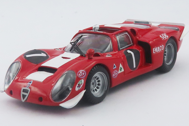 BEST MODEL 1/43 アルファロメオ 33.2 Nova Lisboa 6時間 1970 優勝車 Antonio Peixinho / Van Rooyen