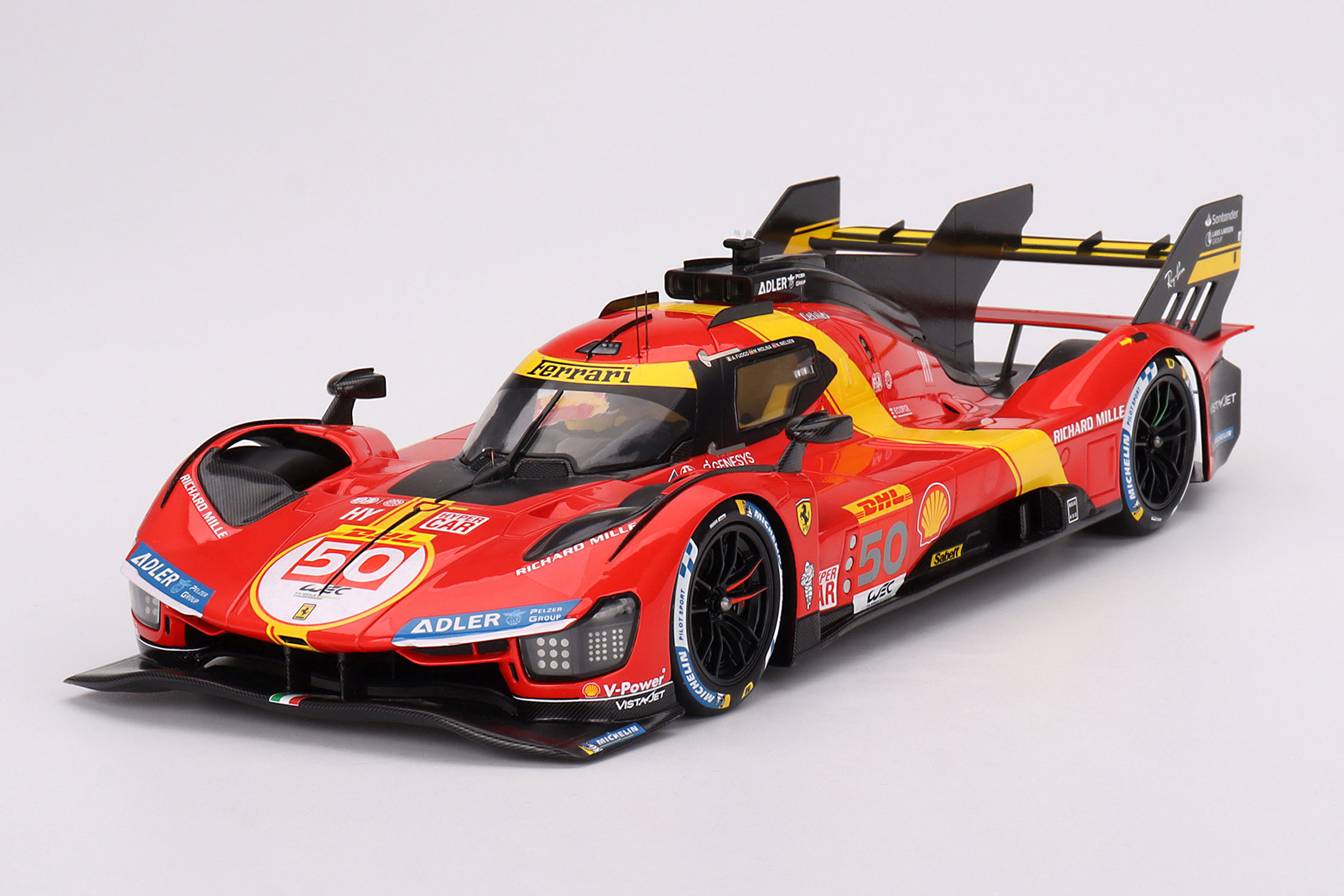  1/18 フェラーリ 499P WEC 1000マイル セブリングレース 2023 3位入賞車 #50 Team AF Corse