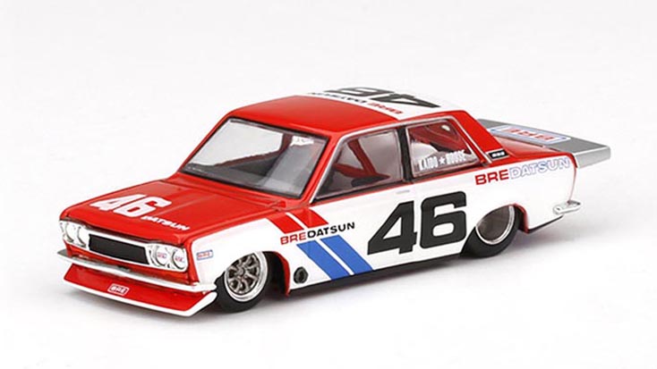 MINI GT 1/64 ダットサン 510 プロストリート BRE510 V2 KAIDO HOUSE(左ハンドル)