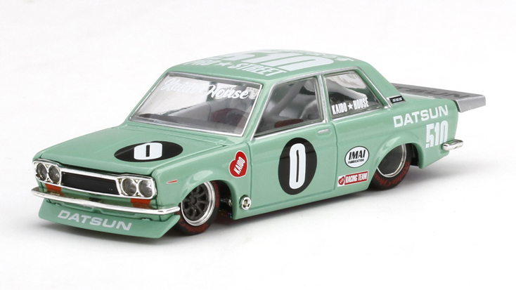 MINI GT 1/64 ダットサン 510 プロストリート KDO510 KAIDO HOUSE(左ハンドル)北米限定