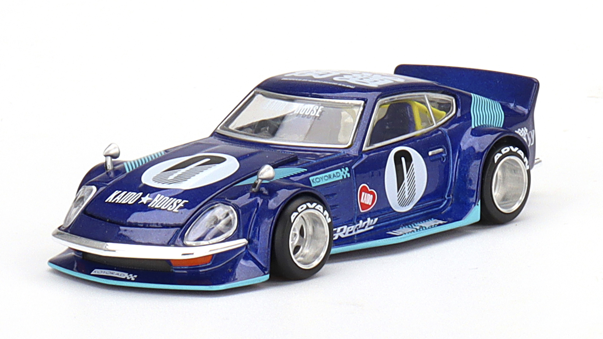 MINI GT 1/64 ダットサン KAIDO フェアレディ Z ブルー(右ハンドル)