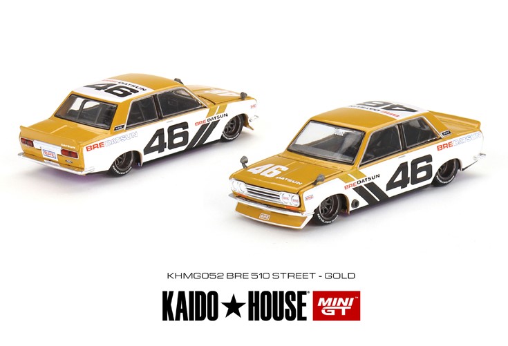 MINI GT 1/64 ダットサン 510 ストリート BRE510 V3 KAIDO HOUSE(左ハンドル)