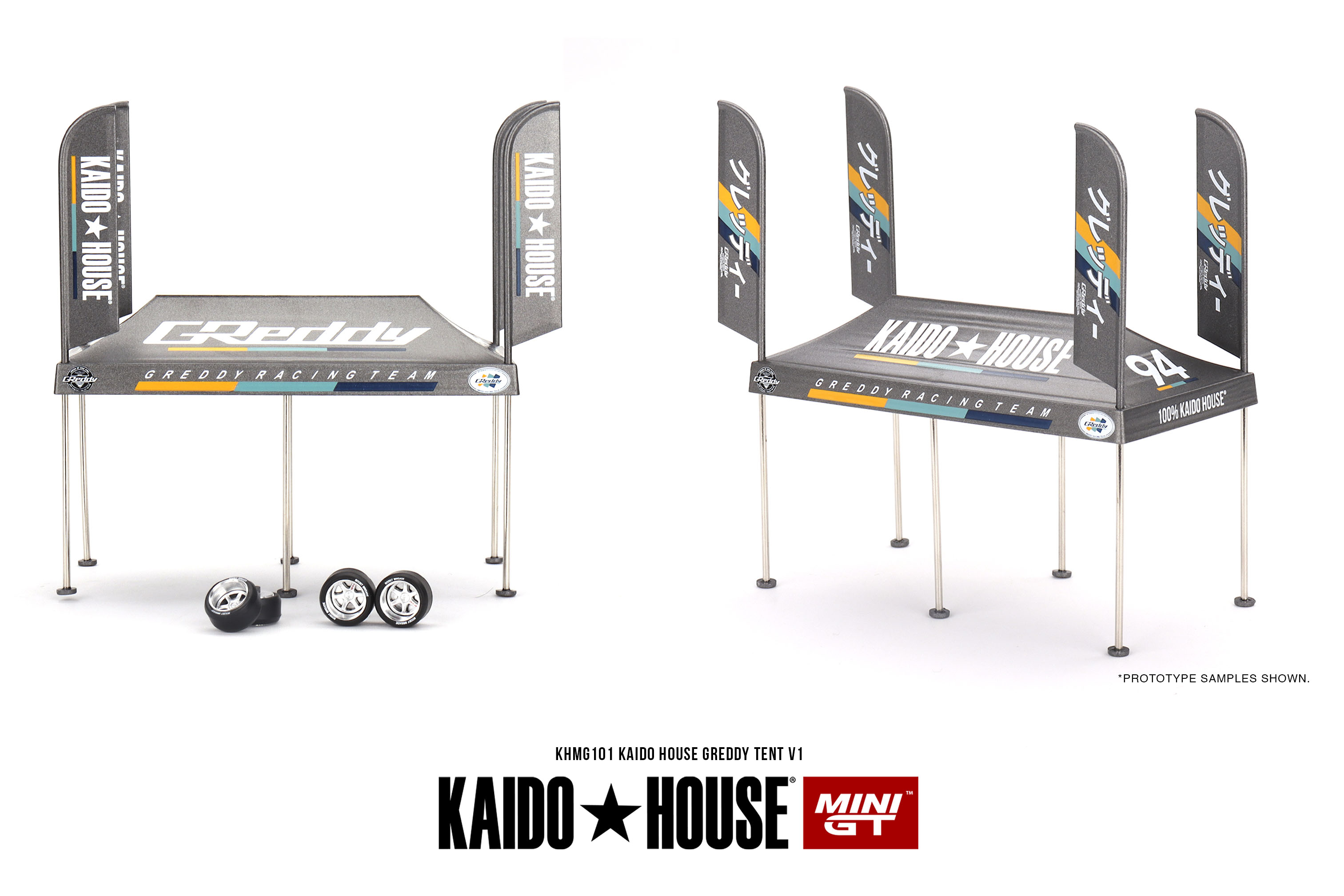 MINI GT 1/64 KAIDO HOUSE GReddy テント V1
