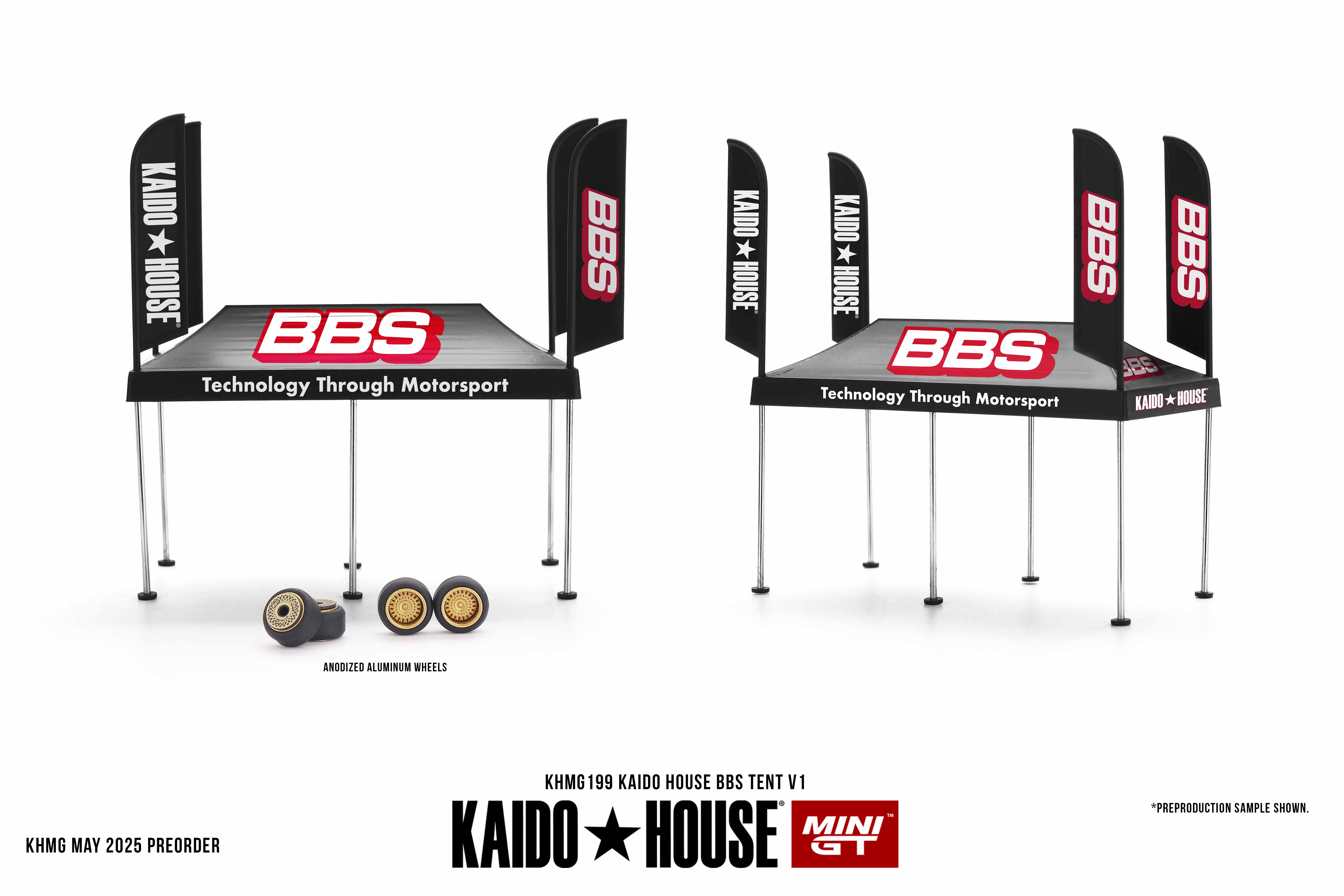 MINI GT 1/64 KAIDO HOUSE BBS テント V1