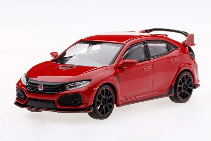 MINI GT 1/64 Honda シビック Type R ラリーレッド (右ハンドル）