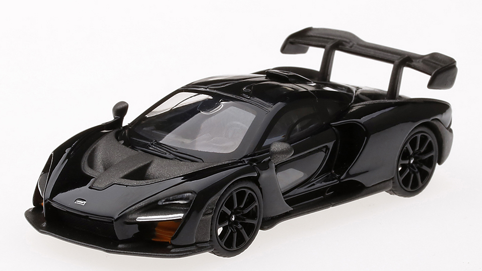 MINI GT 1/64 マクラーレン セナ オニキスブラック (左ハンドル）