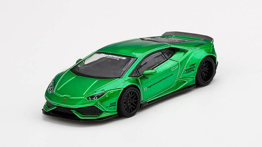 MINI GT 1/64 LB★WORKS ランボルギーニ ウラカン バージョン 2 グリーン(右ハンドル)