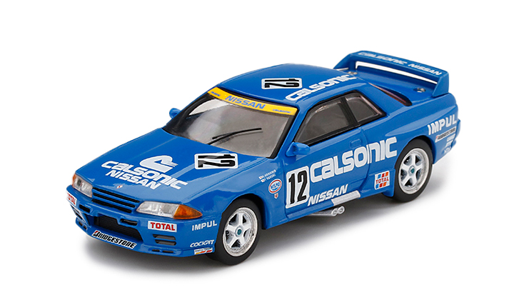MINI GT 1/64 Nissan スカイライン GT-R R32 全日本ツーリングカー選手権 1990 Gr.A Calsonic #12(右ハンドル)