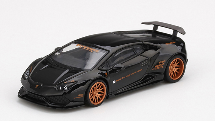 MINI GT 1/64 LB★WORKS ランボルギーニ ウラカン バージョン 1 ブラック(右ハンドル)
