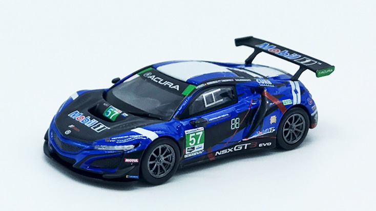 1/64 Acura NSX GT3 EVO IMSA デイトナ24時間 2020 #57