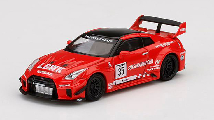 MINI GT 1/64 LB-Silhouette WORKS GT Nissan 35GT-RR バージョン1 LBWK(右ハンドル)