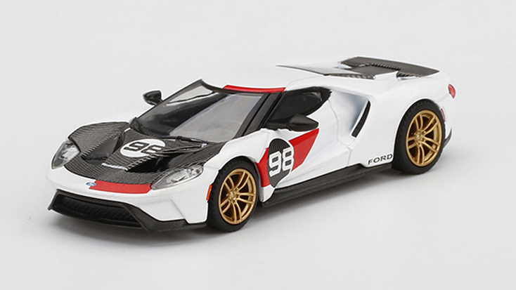 MINI GT 1/64 フォード GT 2021 ケン・マイルズ ヘリテージエディション(左ハンドル)