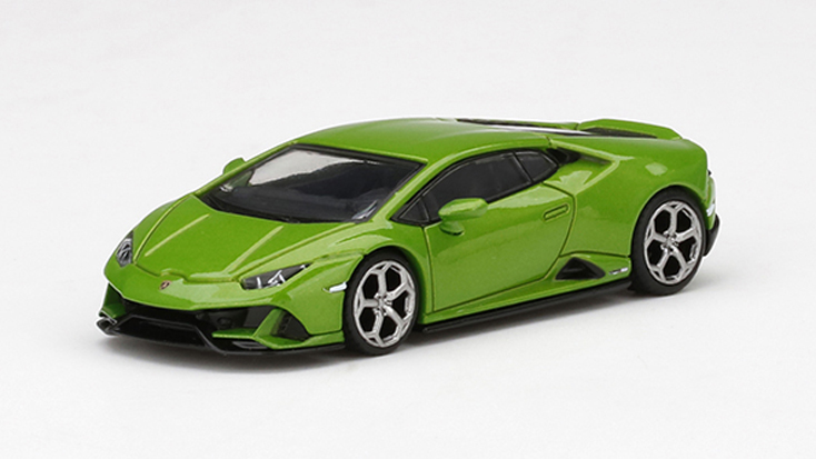 MINI GT 1/64 ランボルギーニ ウラカン EVO Verde Mantis(グリーン)(左ハンドル)