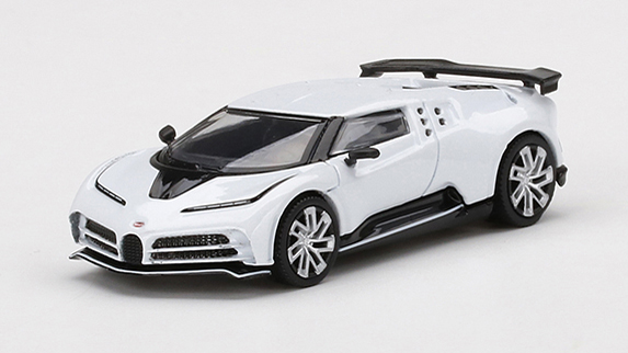 MINI GT 1/64 ブガッティ チェントディエチ ホワイト(左ハンドル)