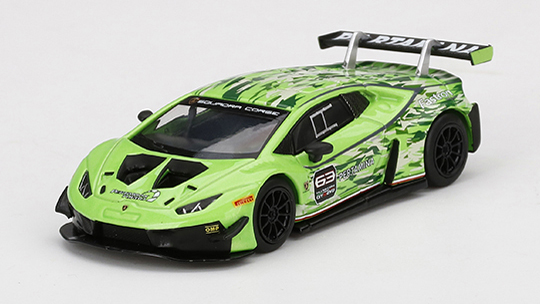 MINI GT 1/64 ランボルギーニ ウラカン GT3 EVO プレゼンテーション(左ハンドル)
