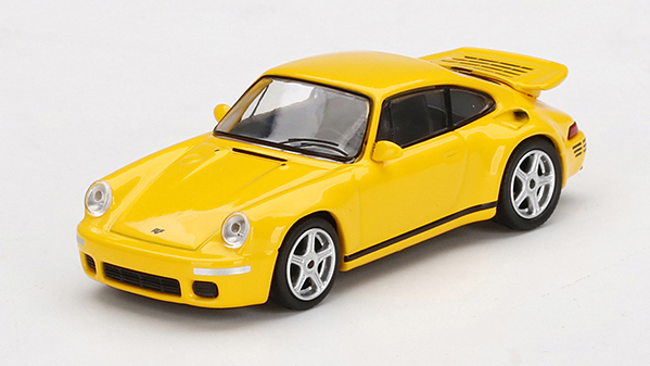MINI GT 1/64 RUF CTR アニバーサリー ブロッサム イエロー(左ハンドル)