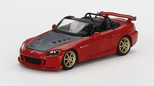 MINI GT 1/64 Honda S2000 (AP2) 無限 ニューフォーミュラレッド(右ハンドル)