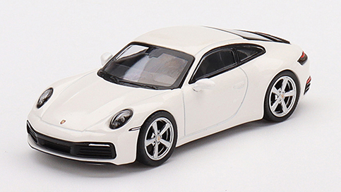 MINI GT 1/64 ポルシェ 911(992) カレラ S ホワイト(右ハンドル)
