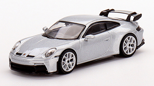 MINI GT 1/64 ポルシェ 911(992) GT3 GT シルバーメタリック(右ハンドル)