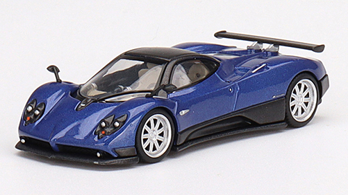 MINI GT 1/64 パガーニ ゾンダ F アルゼンチンブルー(右ハンドル)