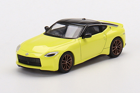 MINI GT 1/64 Nissan フェアレディ Z プロトスペック 2023 イカズチイエロー(右ハンドル)