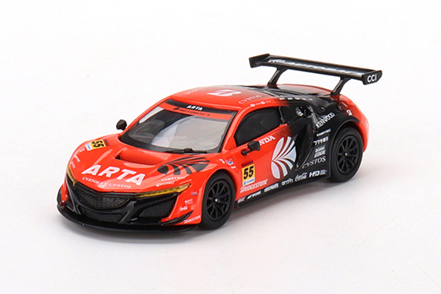 MINI GT 1/64 Honda NSX GT3 EVO22 SUPER GTシリーズ 2022 #55 ARTA(左ハンドル)日本限定
