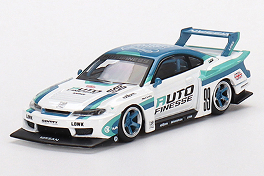 MINI GT 1/64 LB-Super Silhouette Nissan S15 シルビア Auto Finesse(右ハンドル)