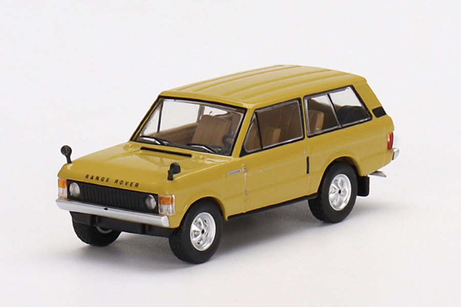 MINI GT 1/64 レンジ ローバー 1971 バハマゴールド(右ハンドル)