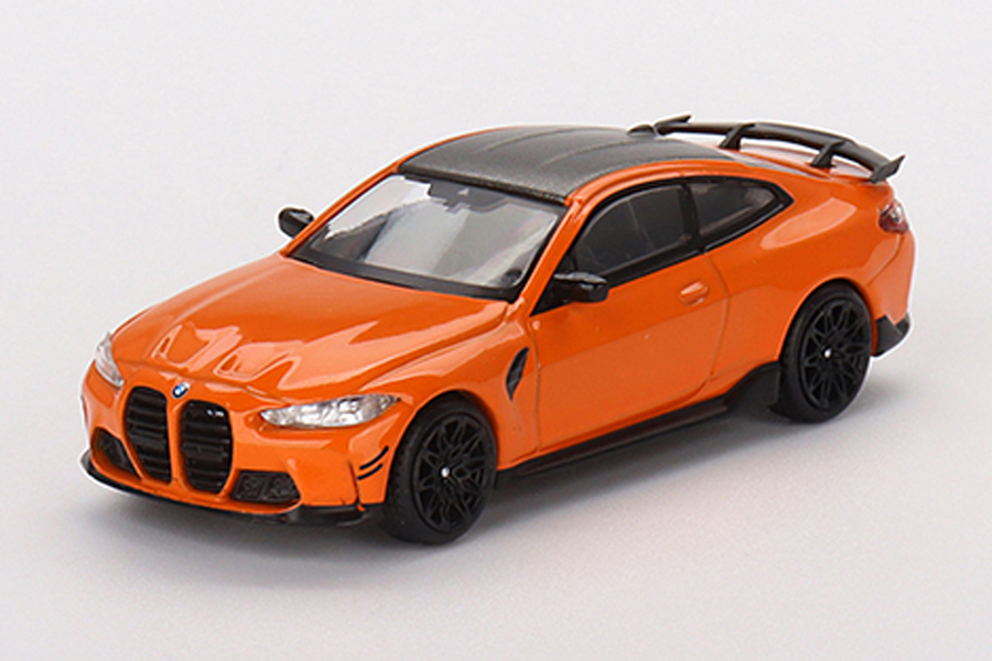 MINI GT 1/64 BMW M4 Mパフォーマンス (G82) ファイヤーオレンジ(右ハンドル)