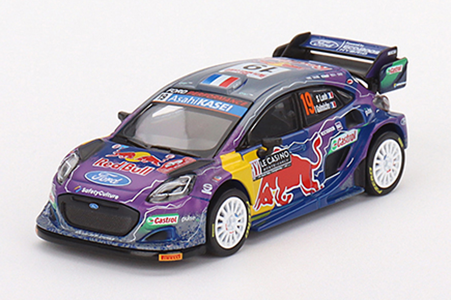 MINI GT 1/64 フォード Puma Rally1 モンテカルロラリー 2022 優勝車#19 M-Sport Ford WRT(左ハンドル)