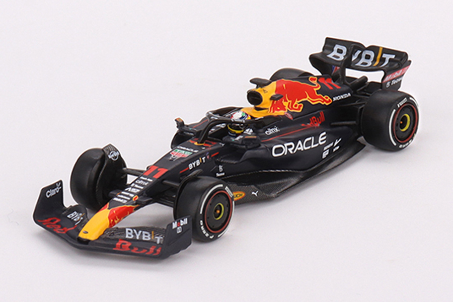 MINI GT 1/64 オラクル レッドブル レーシング RB18 2022 3位入賞車 #11 アブダビグランプリ Sergio Pérez