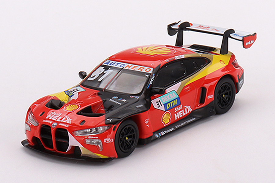 MINI GT 1/64 BMW M4 GT3 DTM チャンピオン 2022 #31 Schubert Motorsport(左ハンドル)