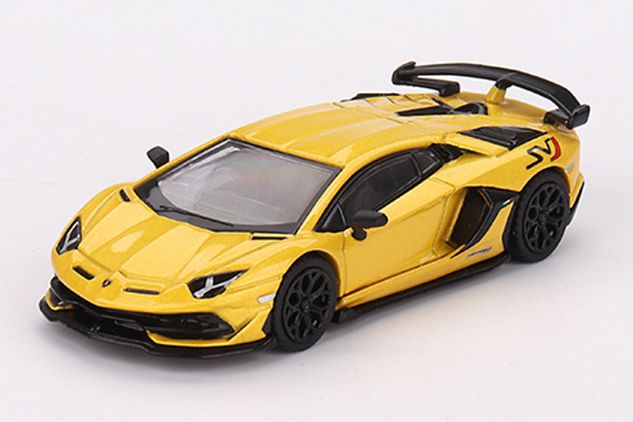 MINI GT 1/64 ランボルギーニ アヴェンタドール SVJ Giallo Orion(イエロー)(左ハンドル)