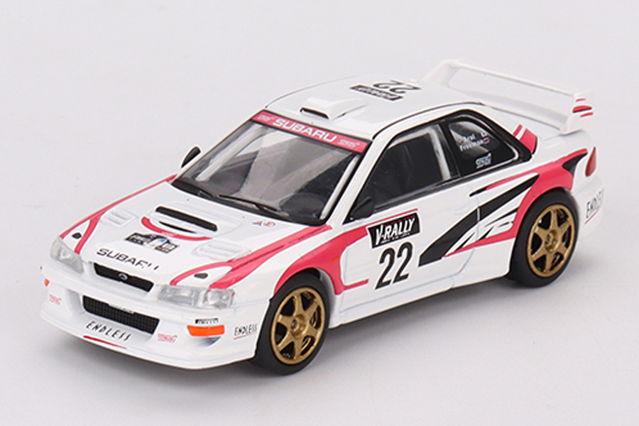 MINI GT 1/64 スバル インプレッサ WRC98 ラリー・ツアー・ドゥ・コルス 1999 #22(左ハンドル)