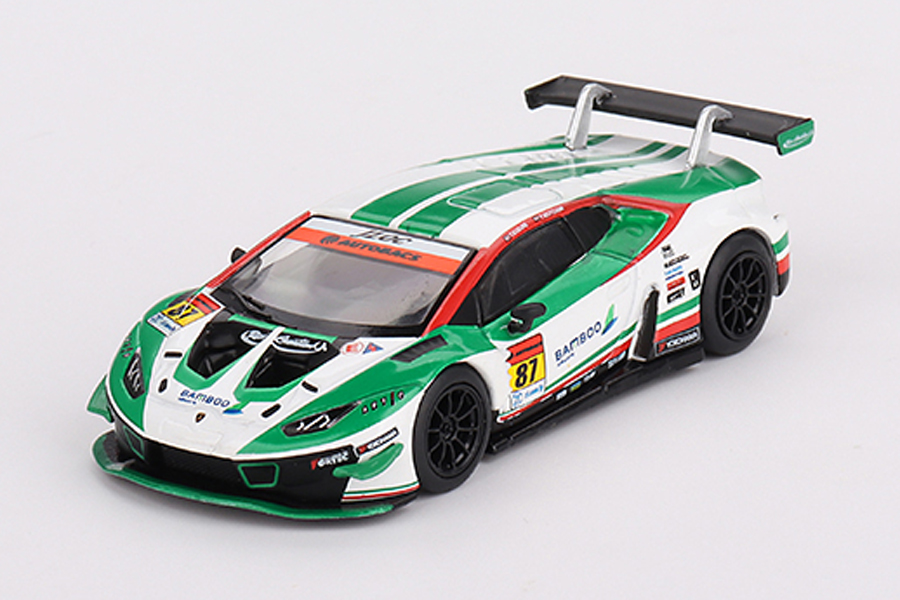 MINI GT 1/64 ランボルギーニ ウラカン GT3 EVO SUPER GTシリーズ 2022 #87 JLOC(左ハンドル) 日本限定