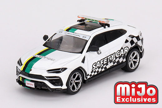 MINI GT 1/64 ランボルギーニ ウルス 2022 マカオグランプリ オフィシャルセーフティーカー(右ハンドル)