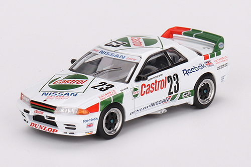 MINI GT 1/64 Nissan スカイライン GT-R R32 マカオ・ギアレース 優勝車 1990 Gr. A #23(右ハンドル)