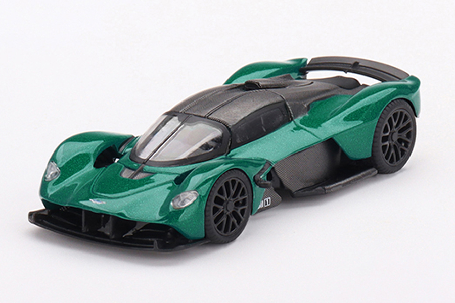 MINI GT 1/64 アストンマーチン ヴァルキリー アストンマーチン レーシング グリーン(左ハンドル）