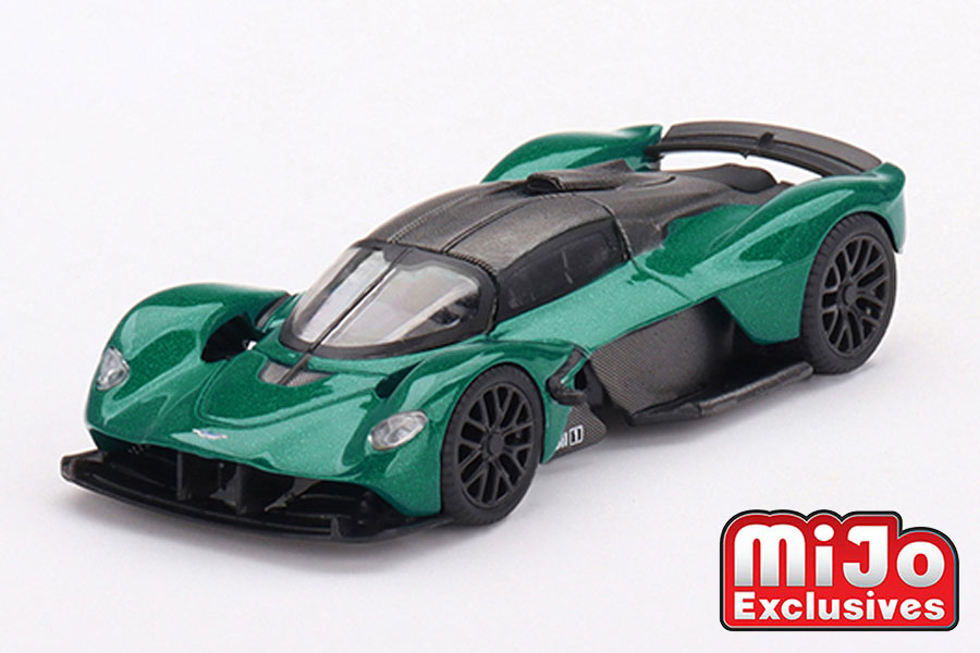 MINI GT 1/64 アストンマーチン ヴァルキリー アストンマーチン レーシング グリーン(左ハンドル）