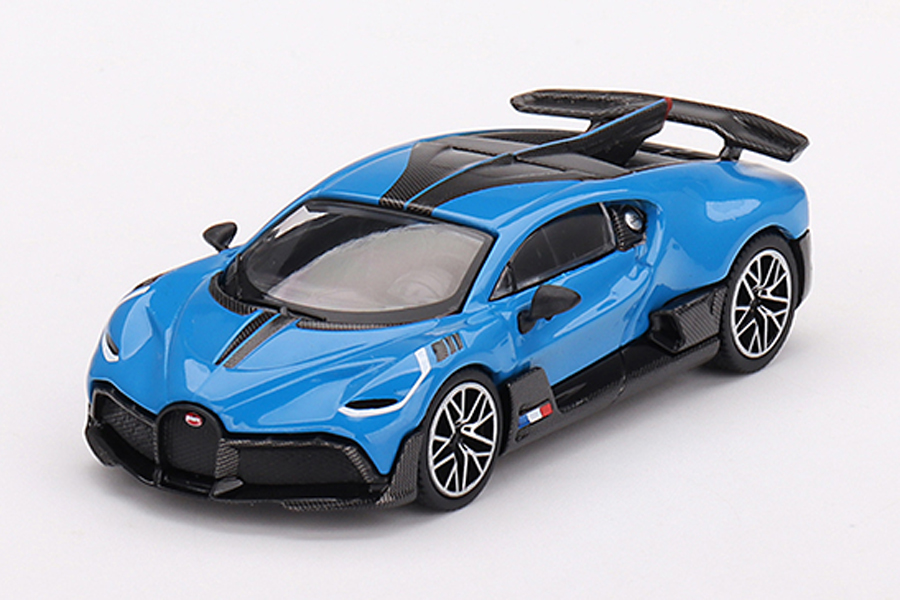 MINI GT 1/64 ブガッティ ディーヴォ ブルーブガッティ(左ハンドル)