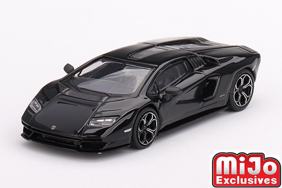 MINI GT 1/64 ランボルギーニ カウンタック LPI 800-4 Nero Maia(ブラック)