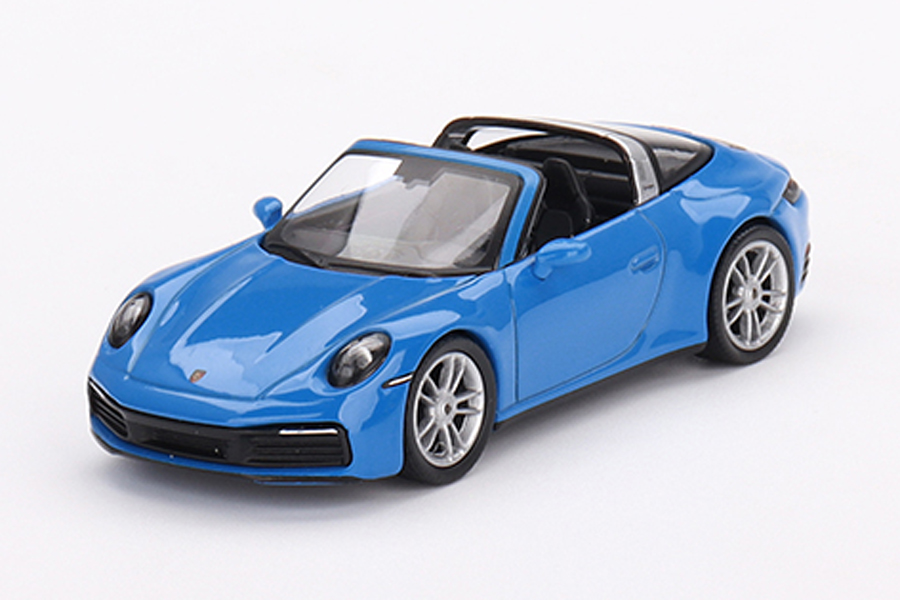 MINI GT 1/64 ポルシェ 911 タルガ 4S シャークブルー(右ハンドル)