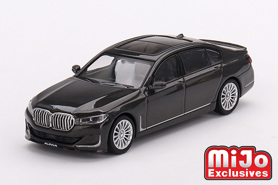 MINI GT 1/64 BMW アルピナ B7 xDrive デュラビットグレーメタリック(左ハンドル)