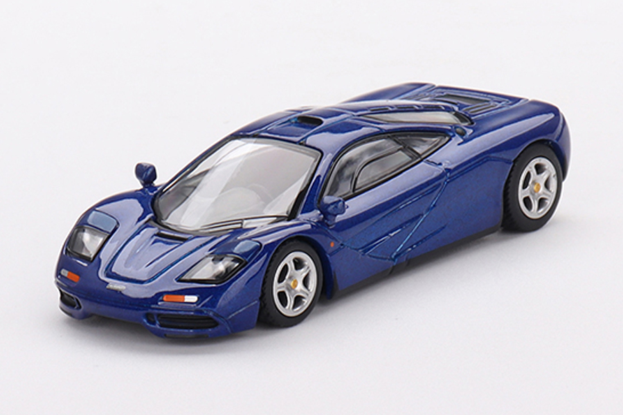 MINI GT 1/64 マクラーレン F1 コバルトブルー（左ハンドル）