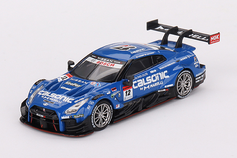 MINI GT 1/64 Nissan GT-R Nismo GT500 SUPER GTシリーズ 2021 #12 Team Impul（左ハンドル） 日本限定