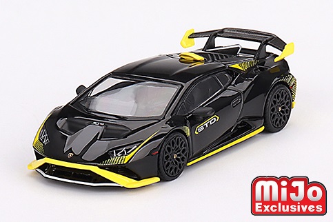 MINI GT 1/64 ランボルギーニ ウラカン STO ネロ ノクティス(左ハンドル)