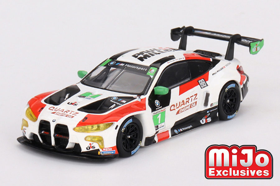 MINI GT 1/64 BMW M4 GT3 IMSA セブリング12時間 GTD 優勝車 2023 #1 Paul Miller Racing(左ハンドル)
