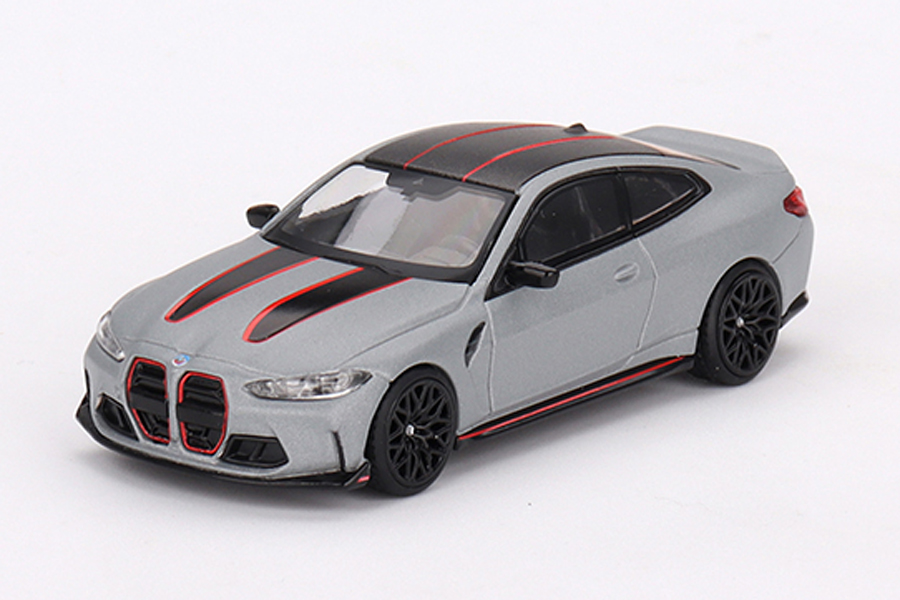 MINI GT 1/64 BMW M4 CSL(G82) フローズン ブルックリン グレーメタリック(右ハンドル)