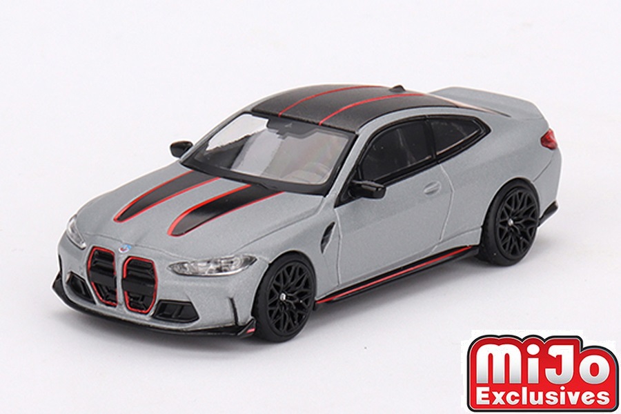 MINI GT 1/64 BMW M4 CSL(G82) フローズン ブルックリン グレーメタリック(左ハンドル)