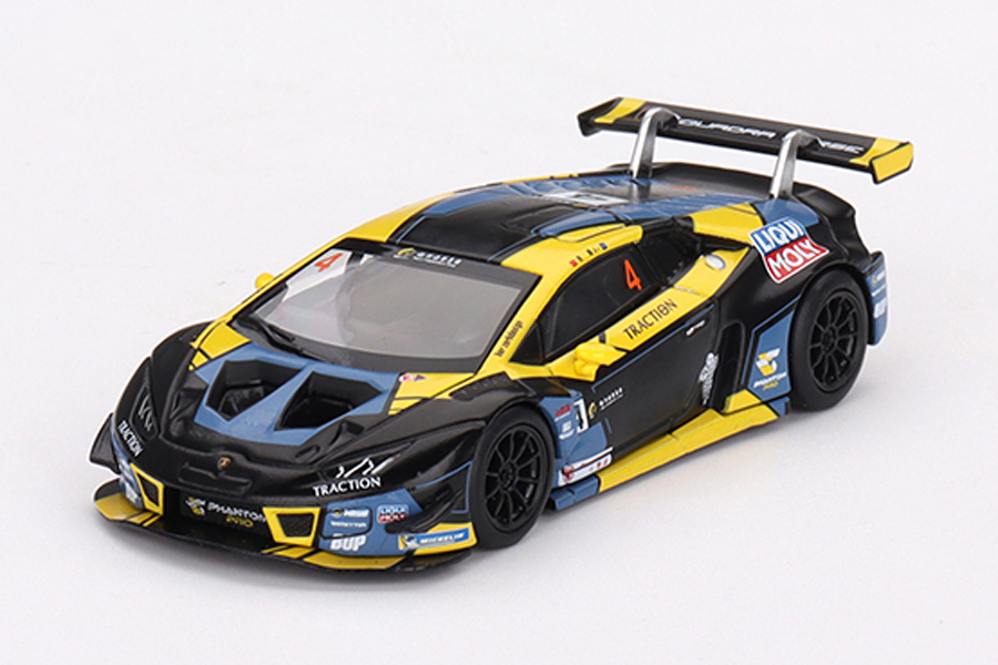 MINI GT 1/64 ランボルギーニ ウラカン GT3 EVO マカオGP マカオGT カップ 2022 3位入賞車 #4(左ハンドル)